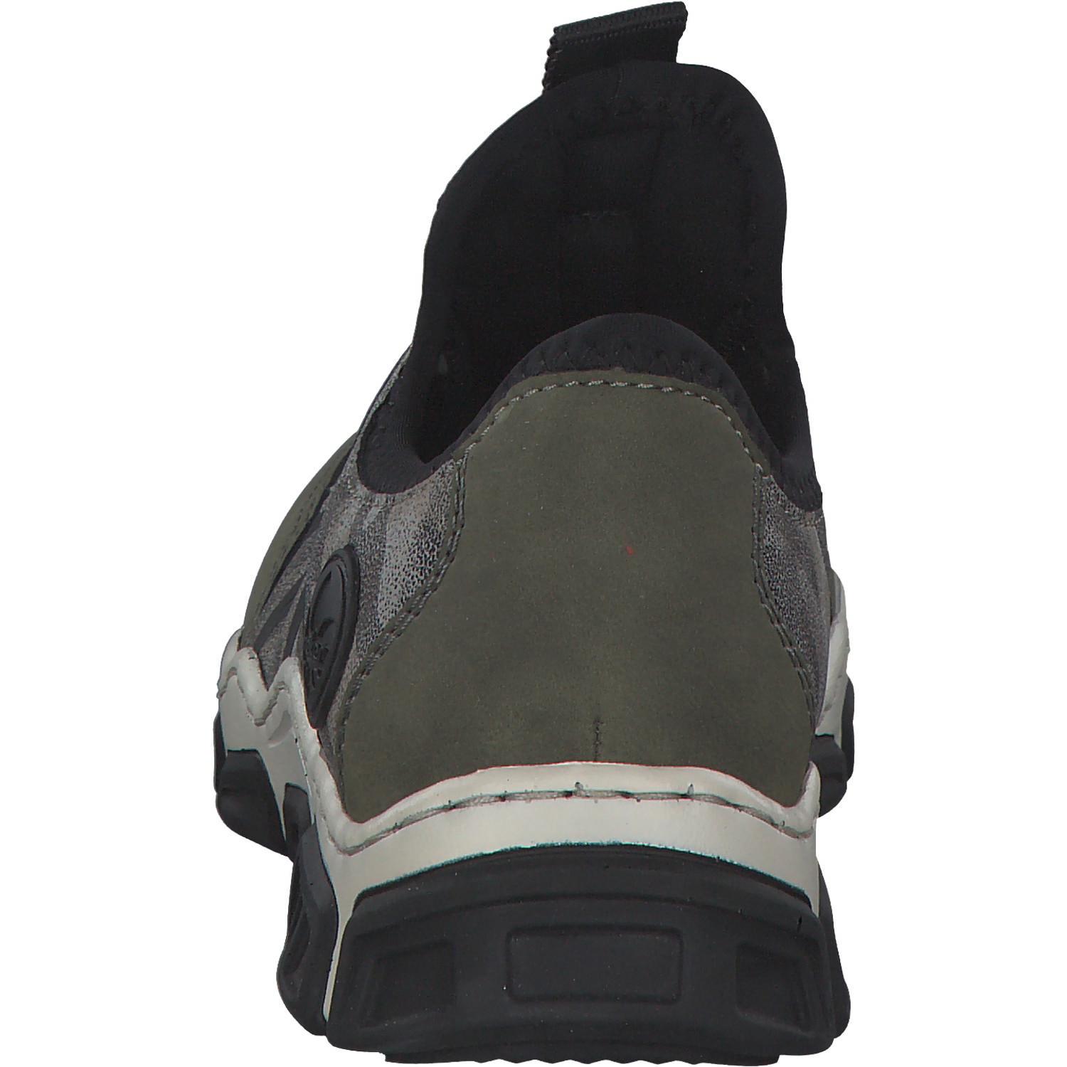 Rieker L0657, Schnürschuhe, liane/schilf/negro/stein-camo/