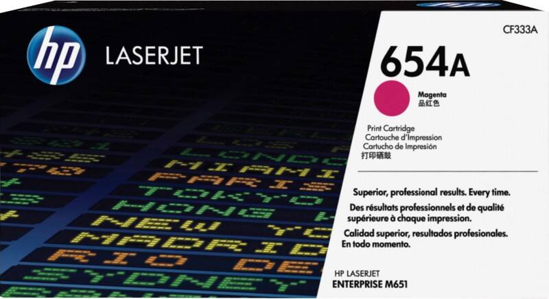 HP 654A Original Tonerkartusche CF333A Magenta