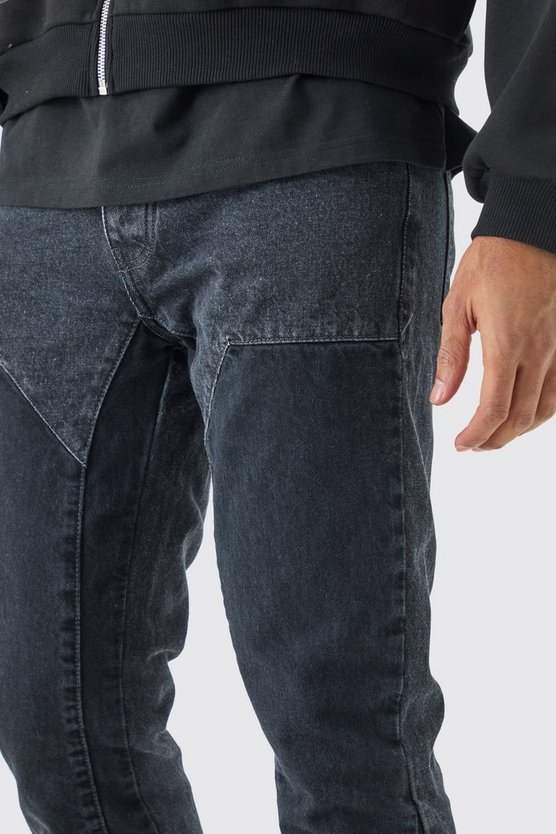 Slim-Fit Schlagjeans