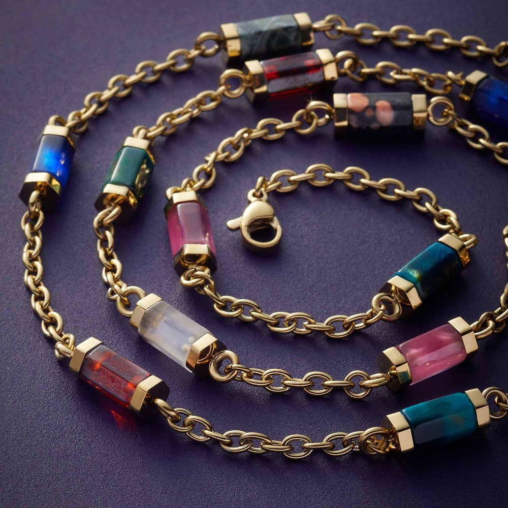 Leonardo Chaînette Acier inoxydable collier
