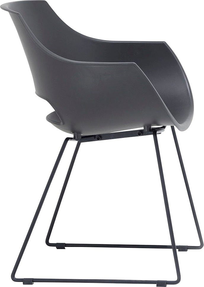 MCA furniture Schalenstuhl Rockville (Set, 4 St), Stuhl belastbar bis 120 Kg