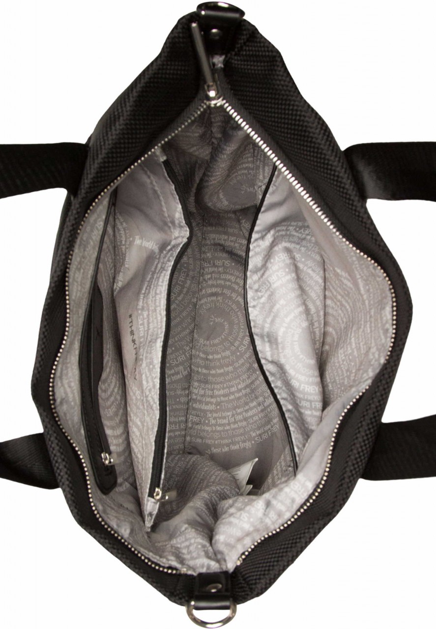 SURI FREY Handtaschen schwarz Cityshopper groß
