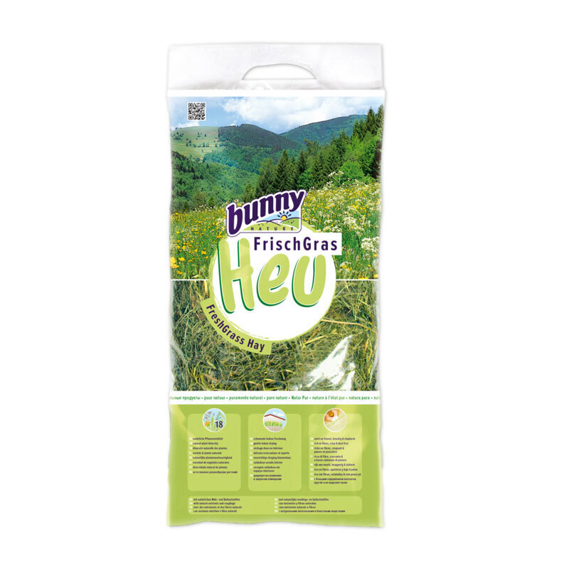 Bunny Futter & Heu Bunny Frischgras-Heu 3x3 kg