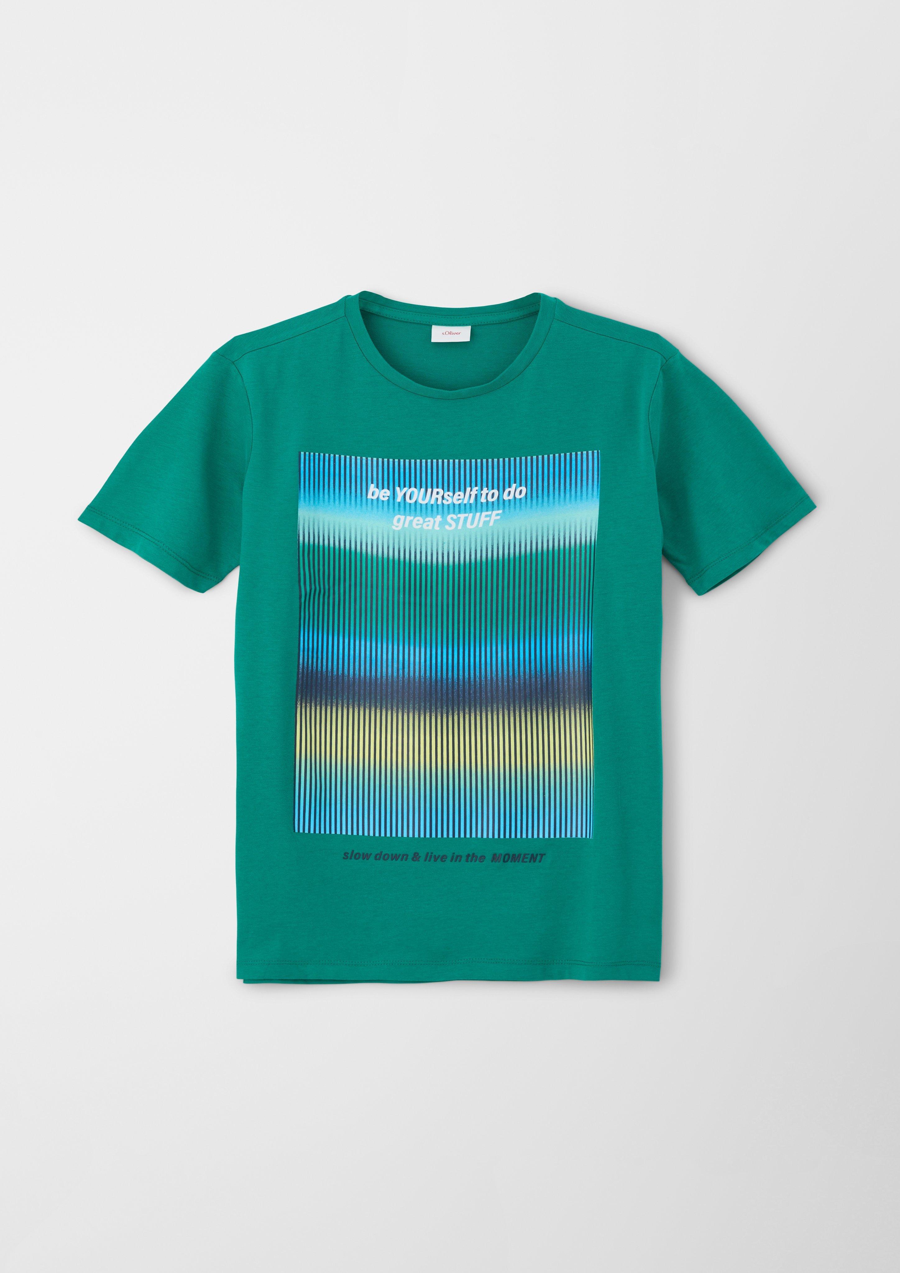 T-Shirt mit Print  2130512-7681