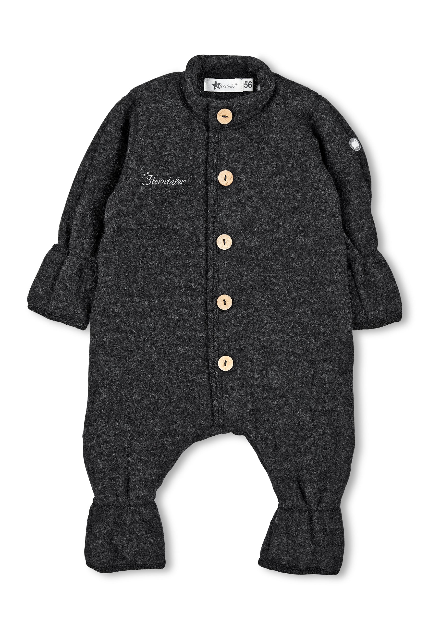 Overall aus Merinowolle mit Kaschmir-Feeling