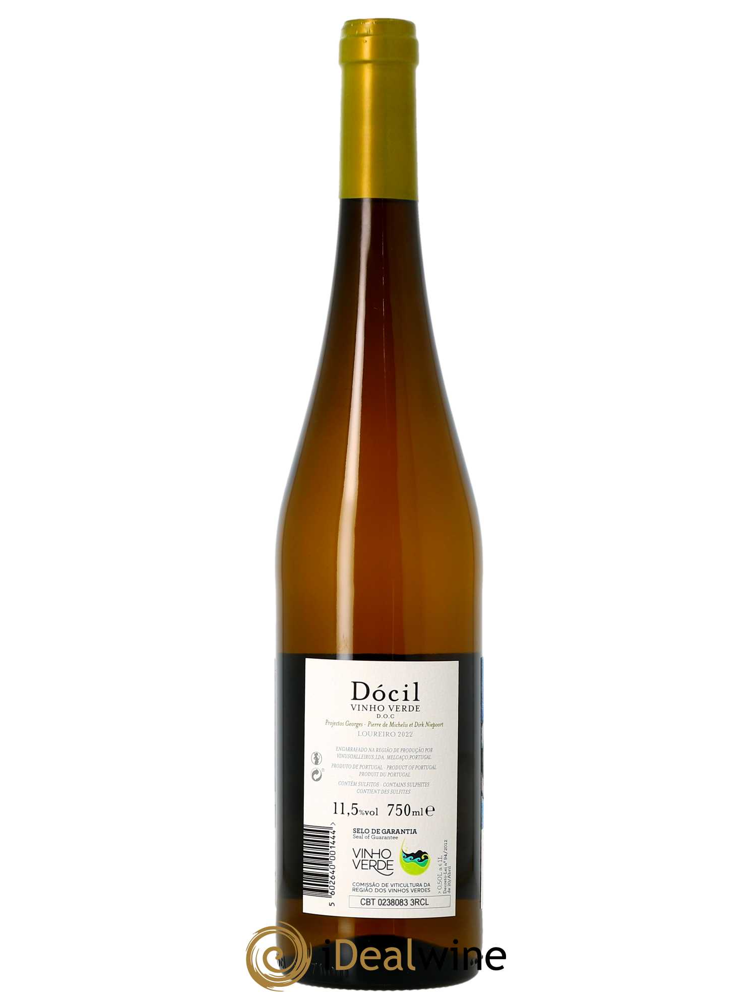 Vinho Verde Niepoort Docil Loureiro Niepoort  2022 - Lot de 1 Bouteille