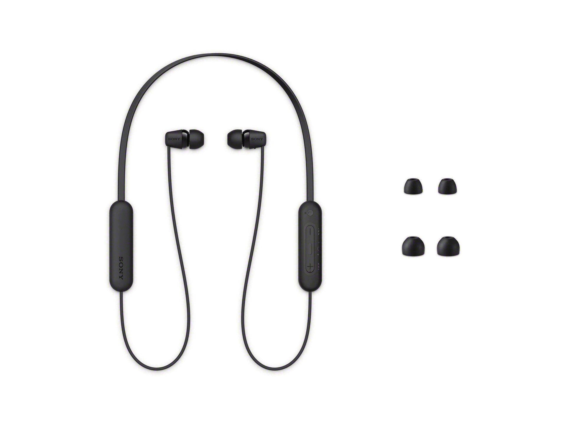 Sony In-Ear Kopfhörer WI-C100 In-Ear-Kopfhörer (Sprachsteuerung)
