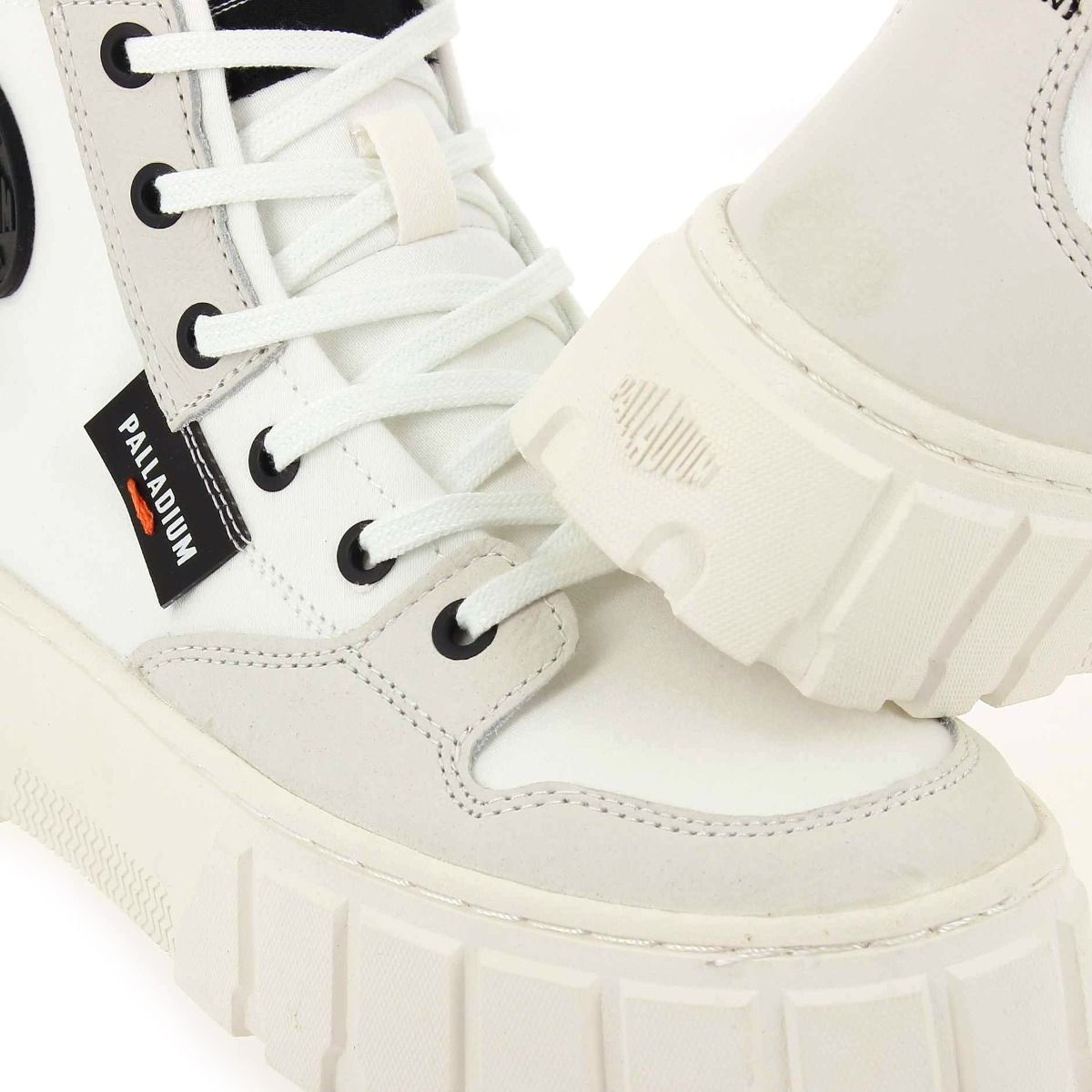 Palladium  PALLATOWER HI - Blanc Noir