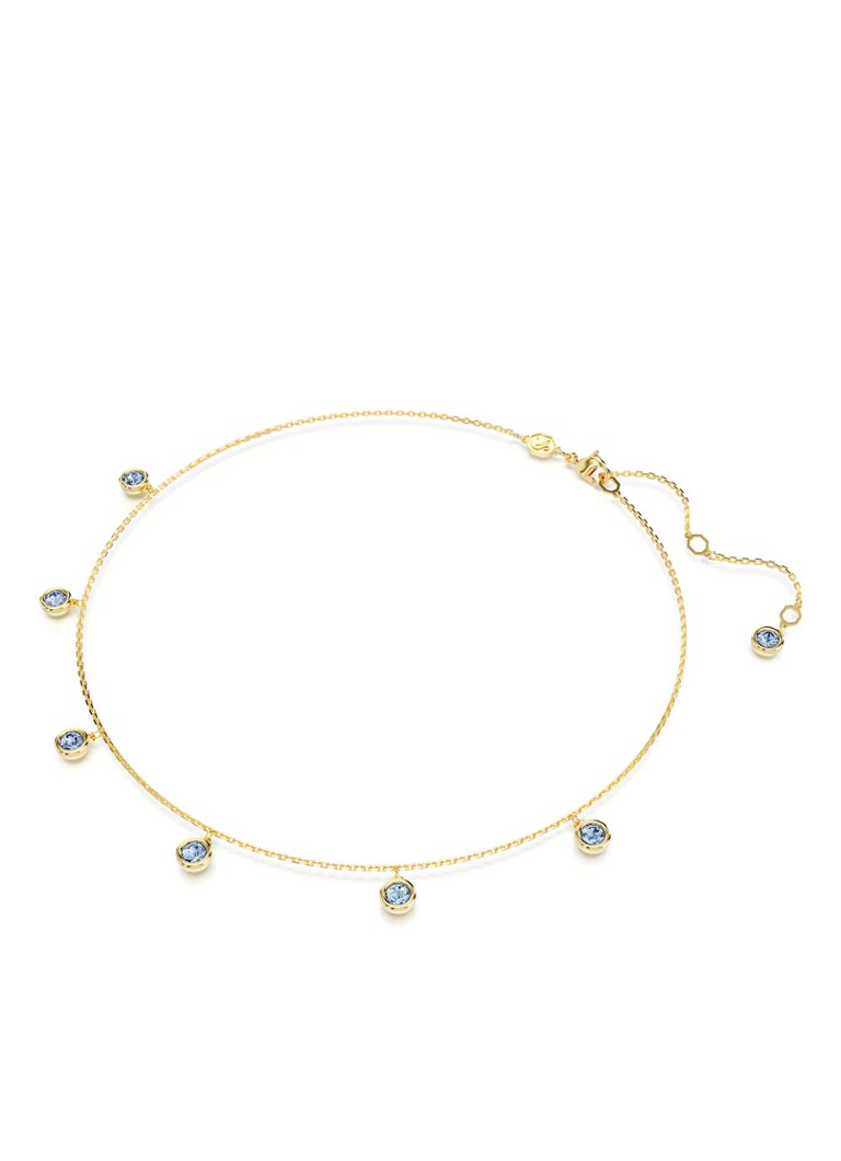 Κολιέ με επιχρυσωμένο κεχριμπάρι Swarovski