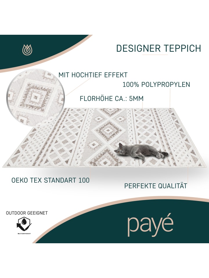 payé Teppich Outdoor Santorini günstig kaufen