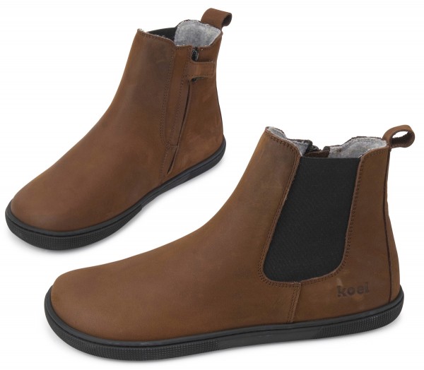 Koel bare |mid ~ Filas Chelsea Boot Wollfleece ~ Chocolate
