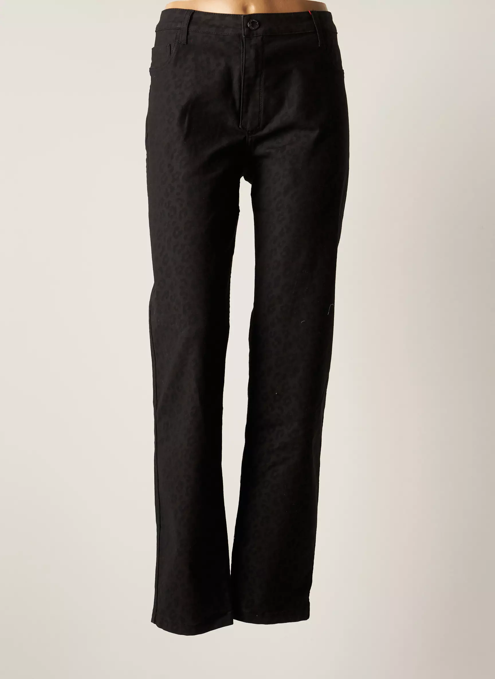 Concept K Jeans Coupe Slim Femme couleur noir