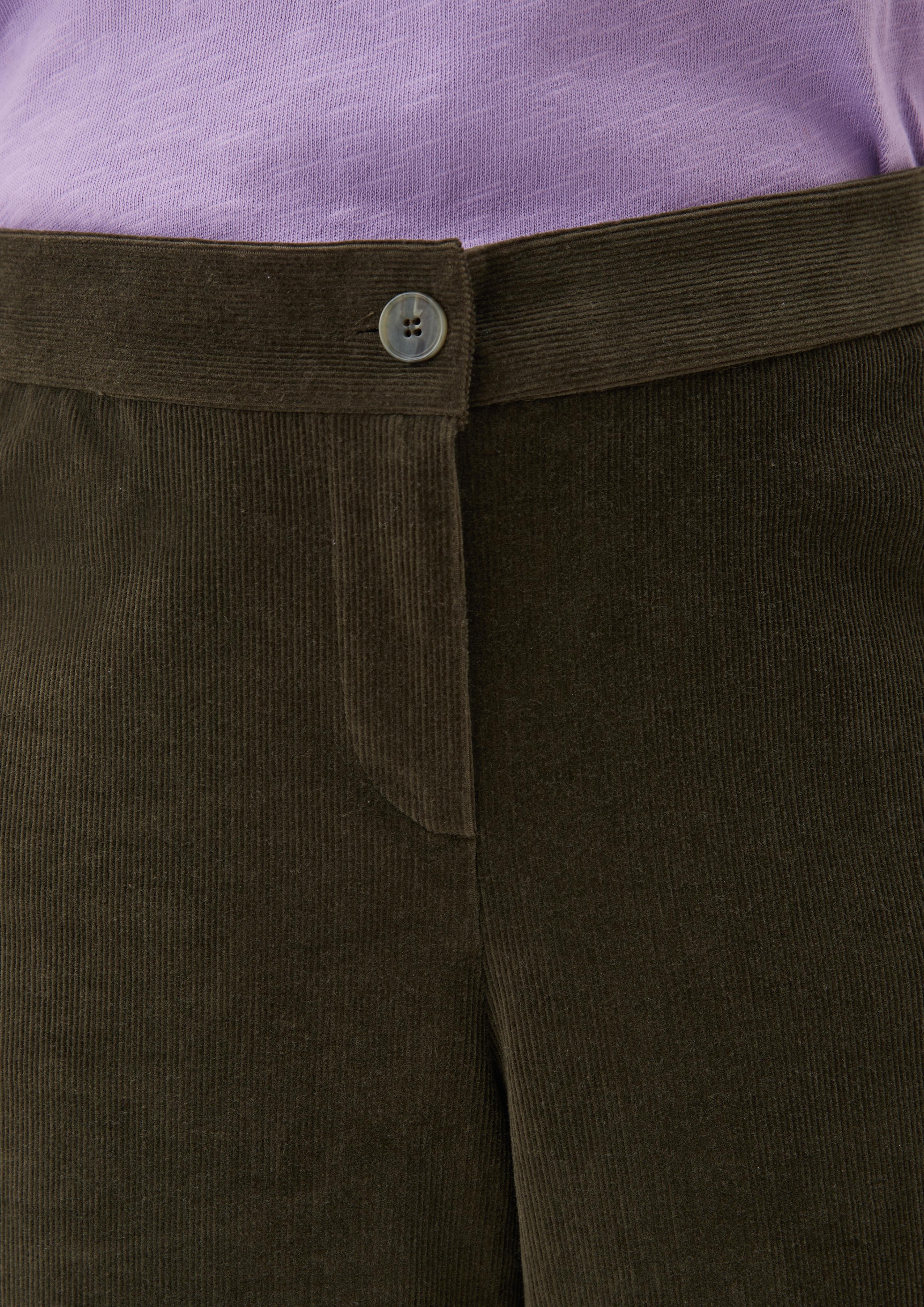 Cord-Culotte aus Stretch-Cotton  2122160-7844
