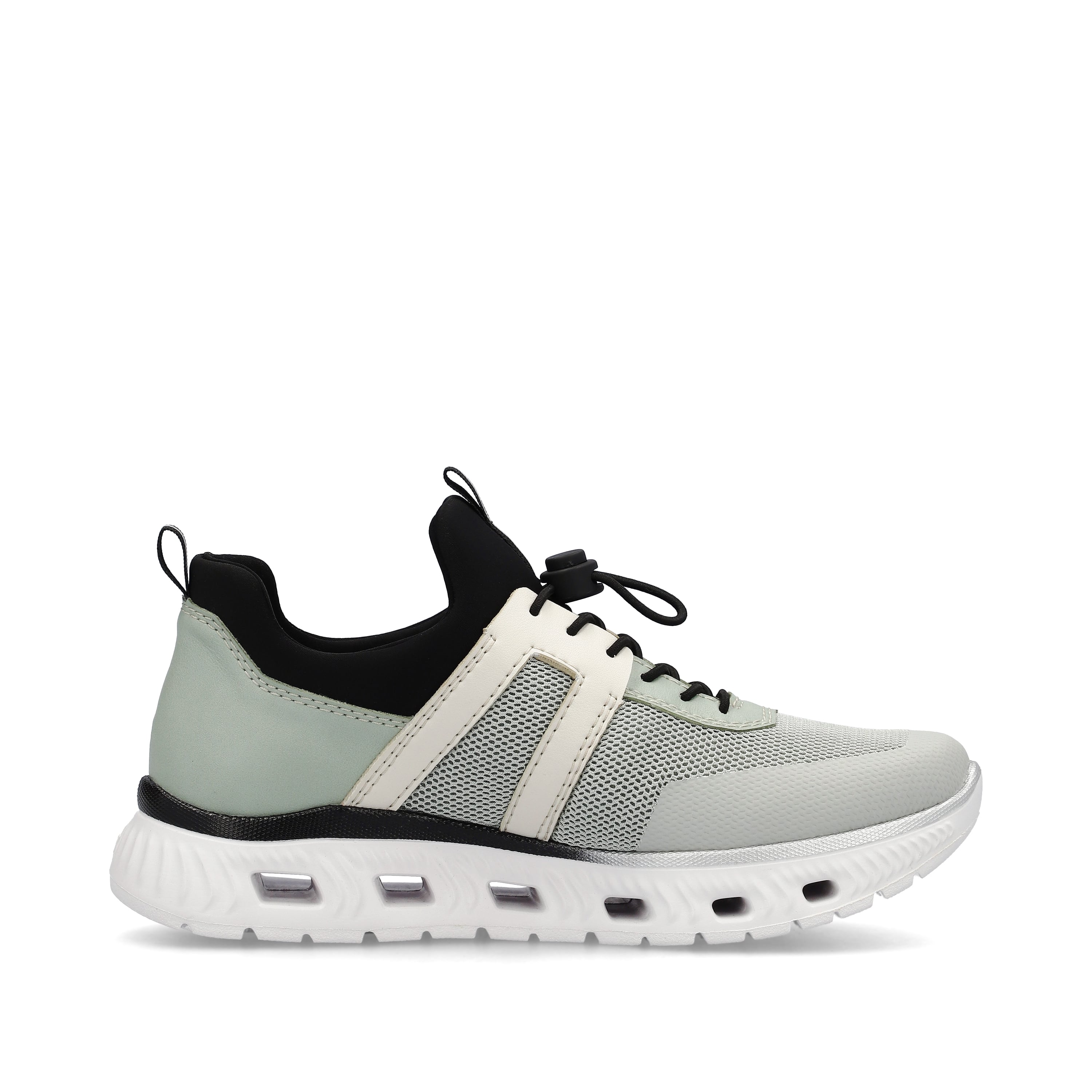 Rieker Damen Slipper mintgrün