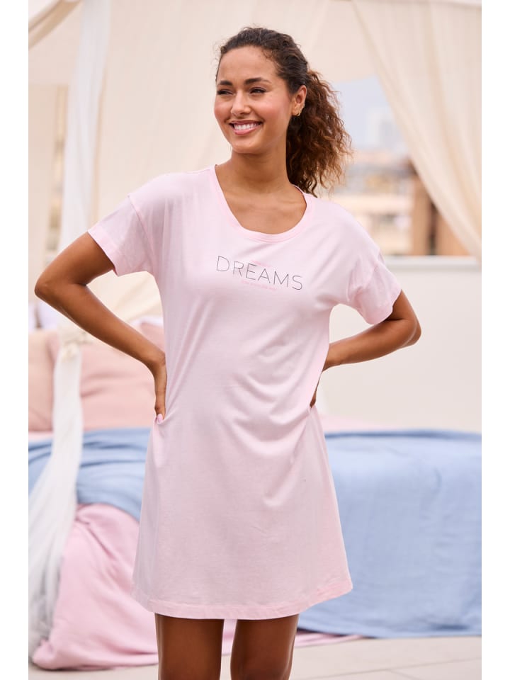 s.Oliver Sleepshirt in rosa günstig kaufen