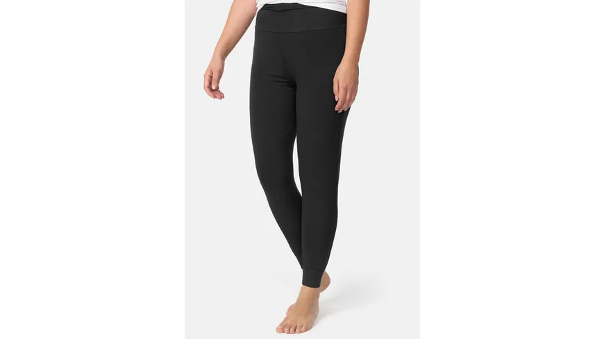 NUR DIE Damen Yoga-Hose Relax & Go schwarz