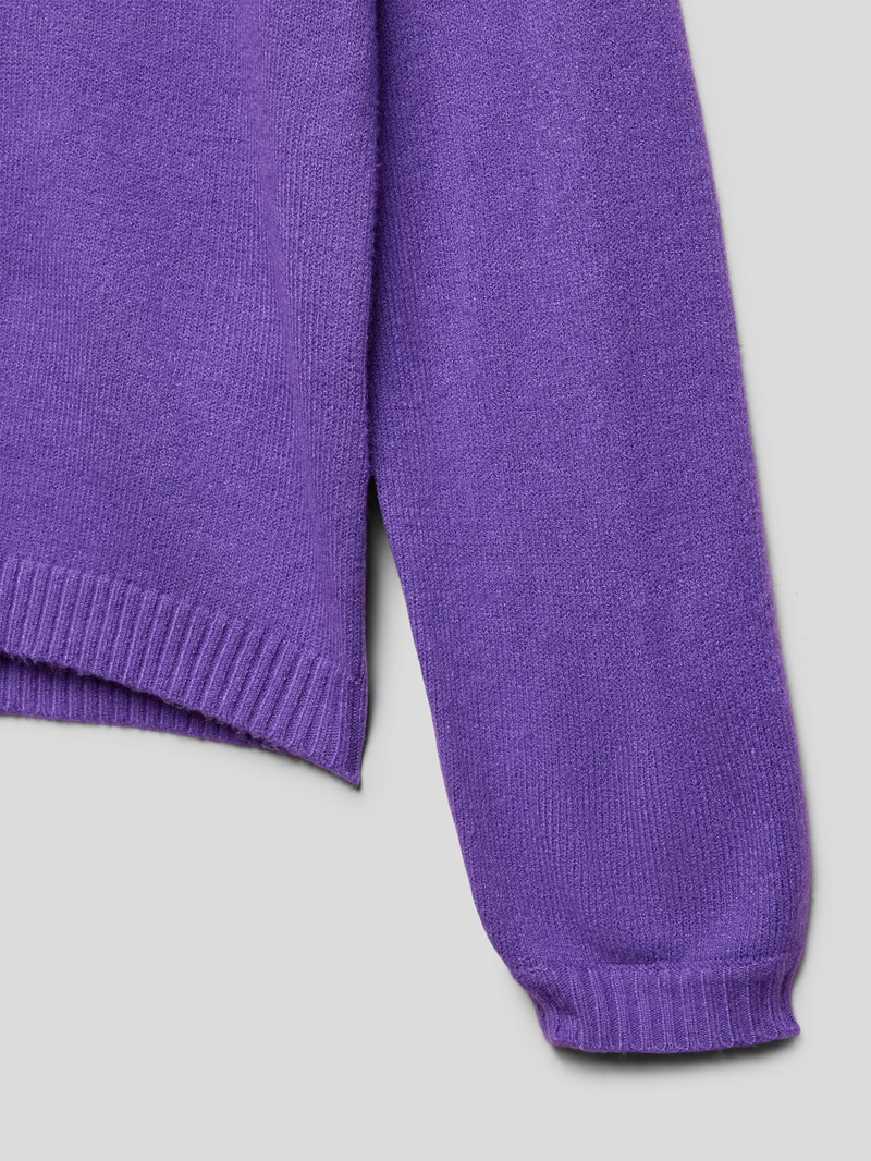 Strickpullover aus Viskose-Mix Modell 'KONLESLY KINGS' in purple