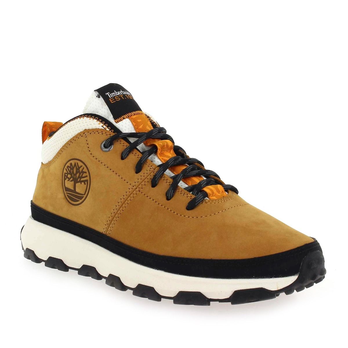 Timberland  WINSOR TRAIL MID LEATHER - Camel Noir