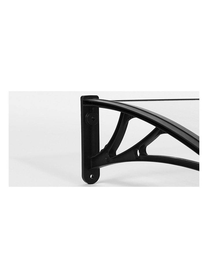 Lifa Living Türmarkise in Schwarz/ Transparent - (B)100 x (H)23 x (T)100 cm günstig kaufen onesize