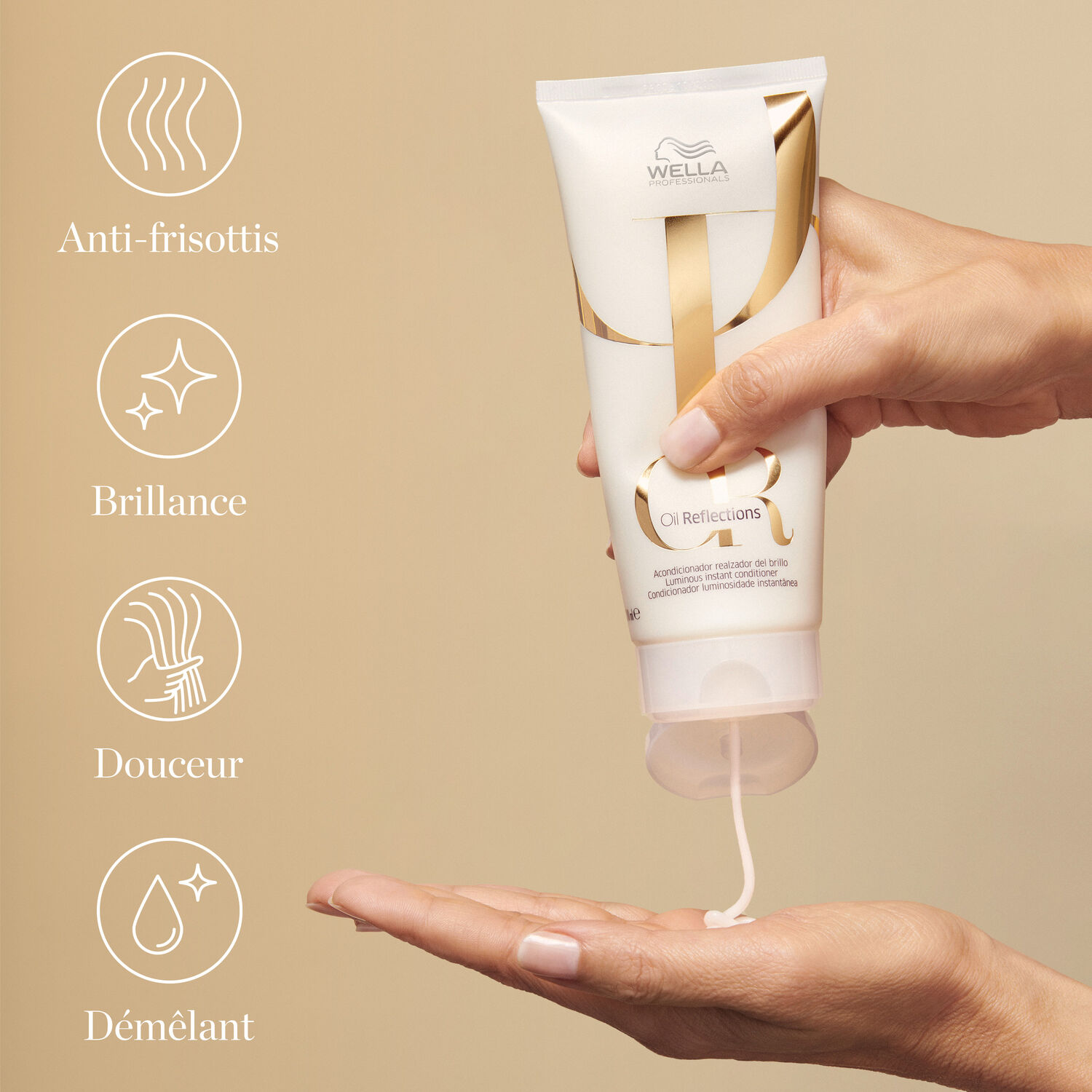 Wella Oil Reflections Après-Shampoing Révélateur de Lumière 200 ml