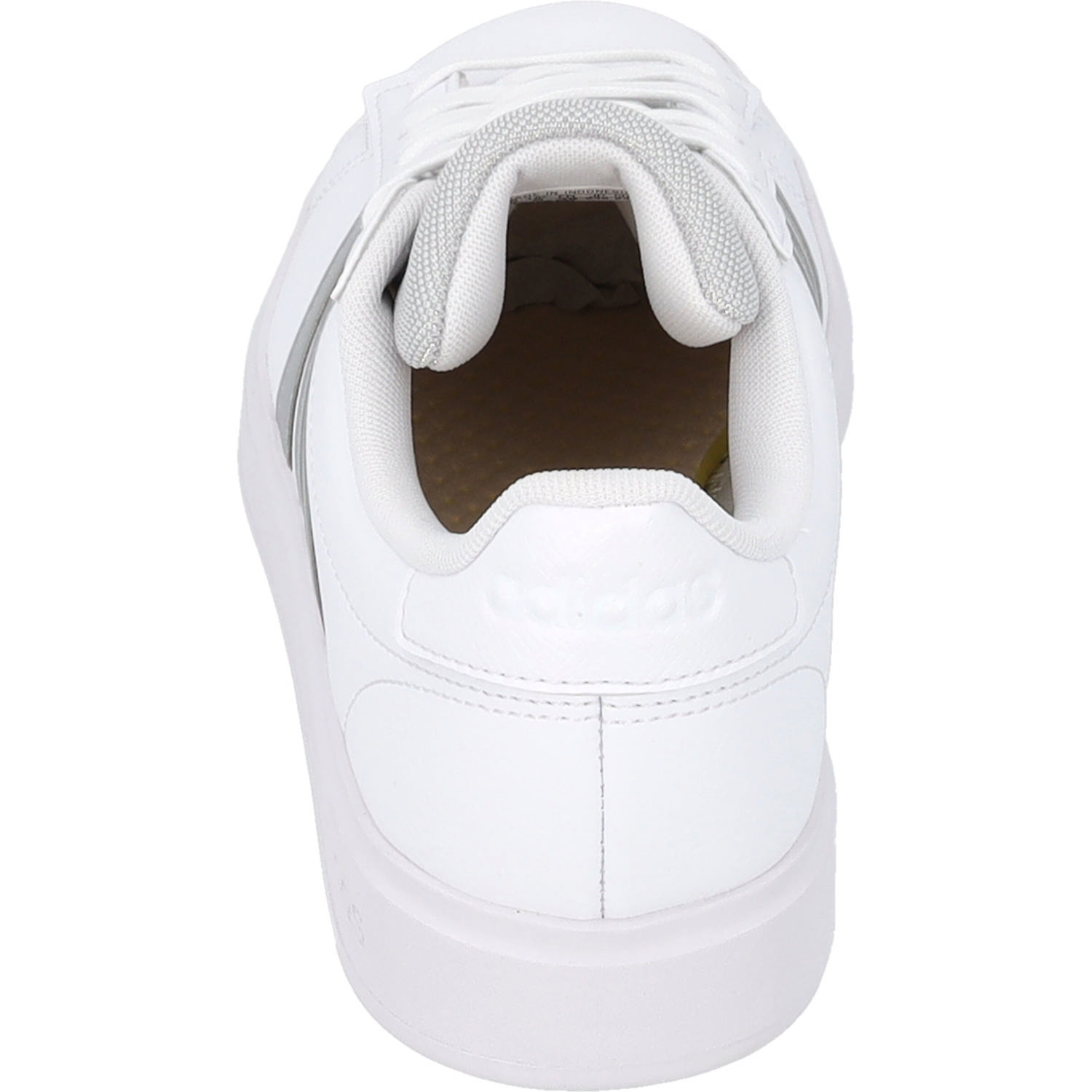 Adidas Grand Court 2.0 W, Sneakers Low, Damen, white/silver met
