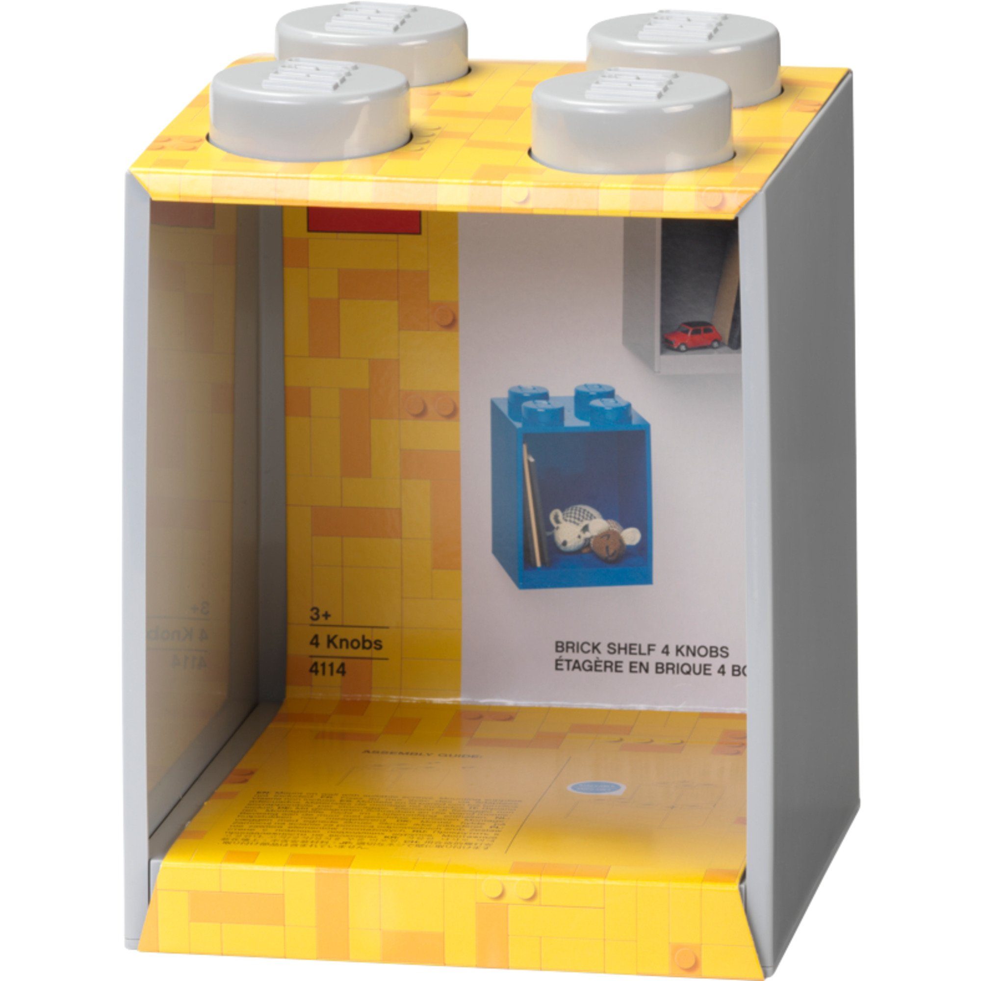 Room Copenhagen Spielzeugtruhe Room Copenhagen LEGO Regal Brick 4 Shelf