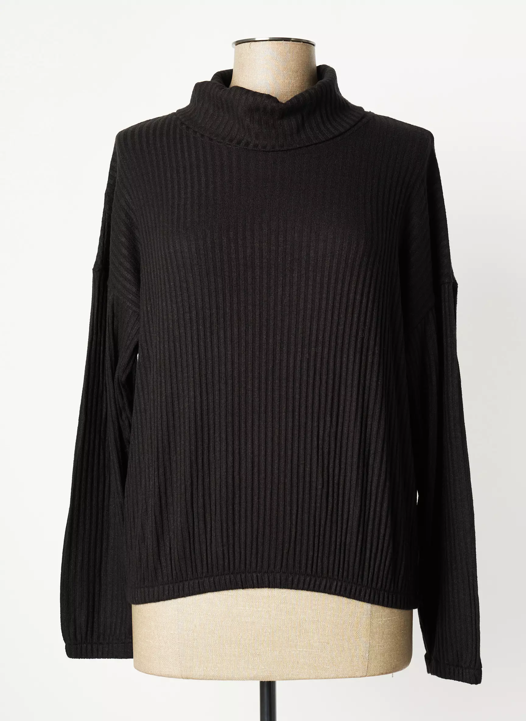 Banana Moon Cols Roules Femme couleur noir