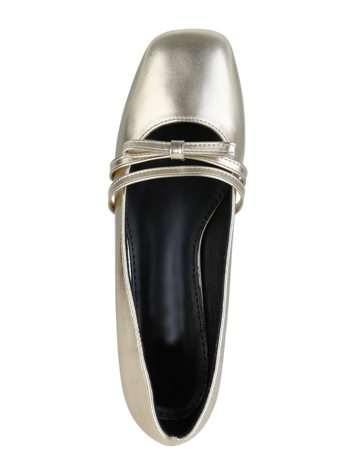 VAN HILL Riemchenballerinas Eleanor in Gold günstig kaufen