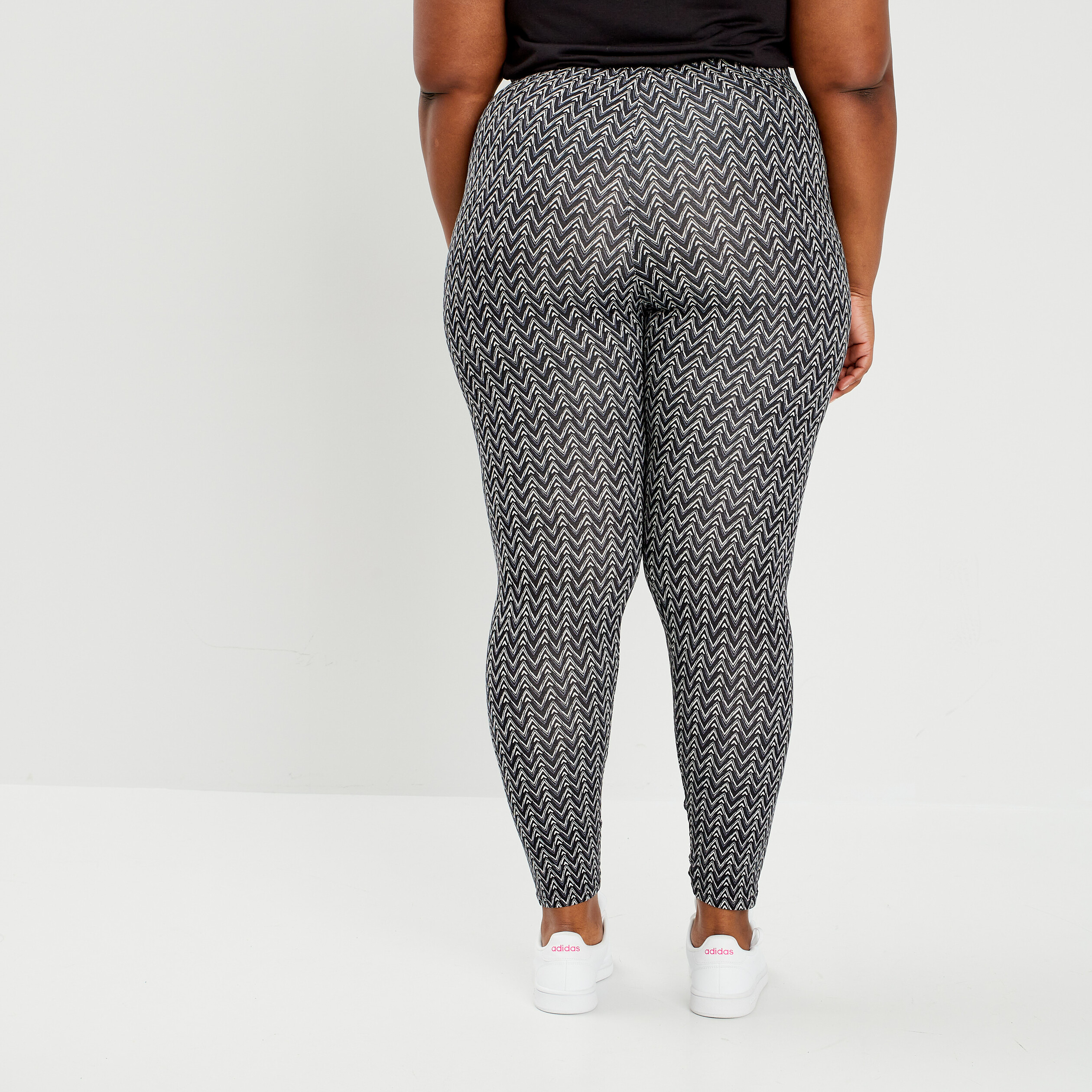 Pantalon legging noir femme grande taille | La Halle