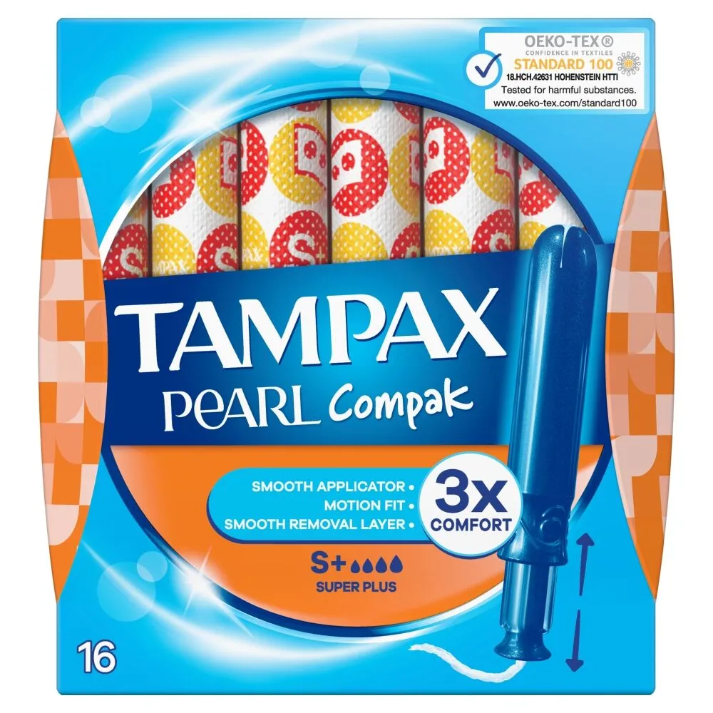 Ταμπόν Tampax Compak Pearl Super Plus