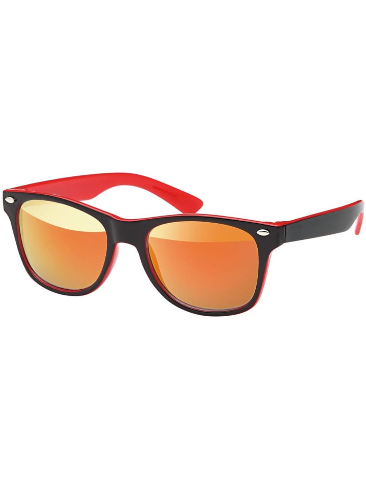 BEZLIT Kinder Sonnenbrille in Rot/Schwarz/Gelb günstig kaufen onesize