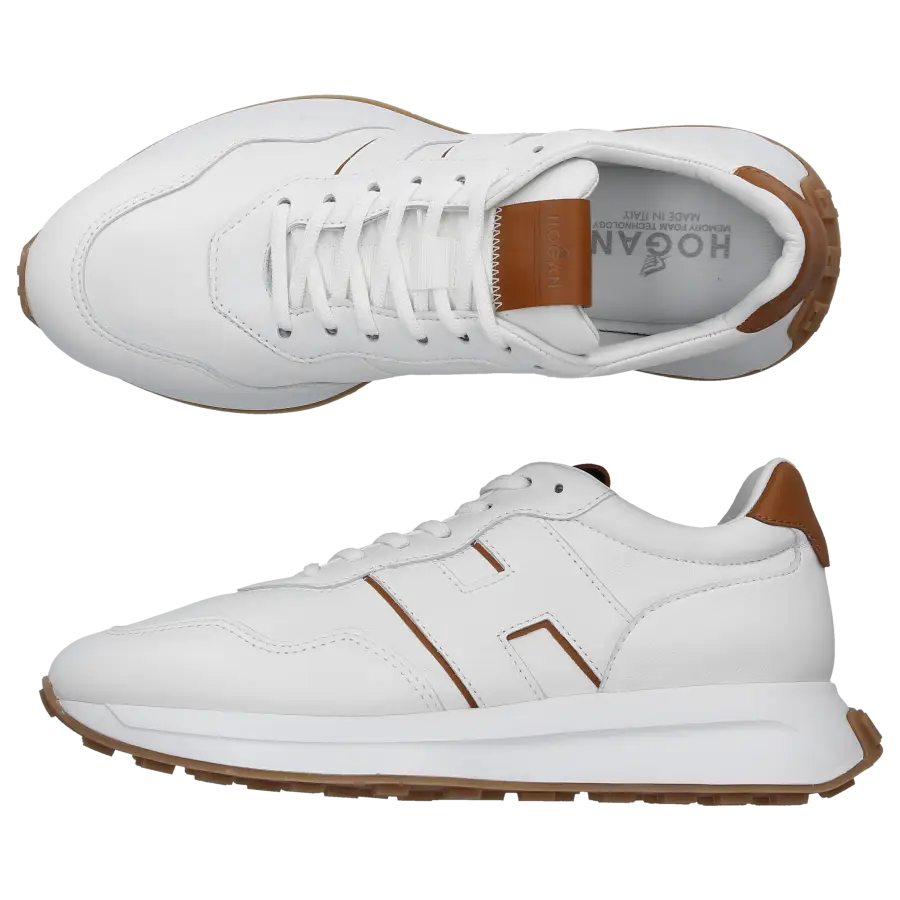 Hogan - Sneaker low H641 Nappaleder - weiß