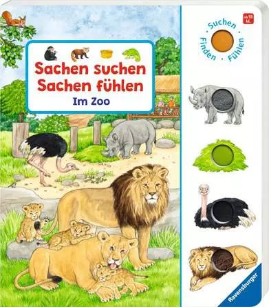 Sachen suchen, Sachen fühlen: Im Zoo