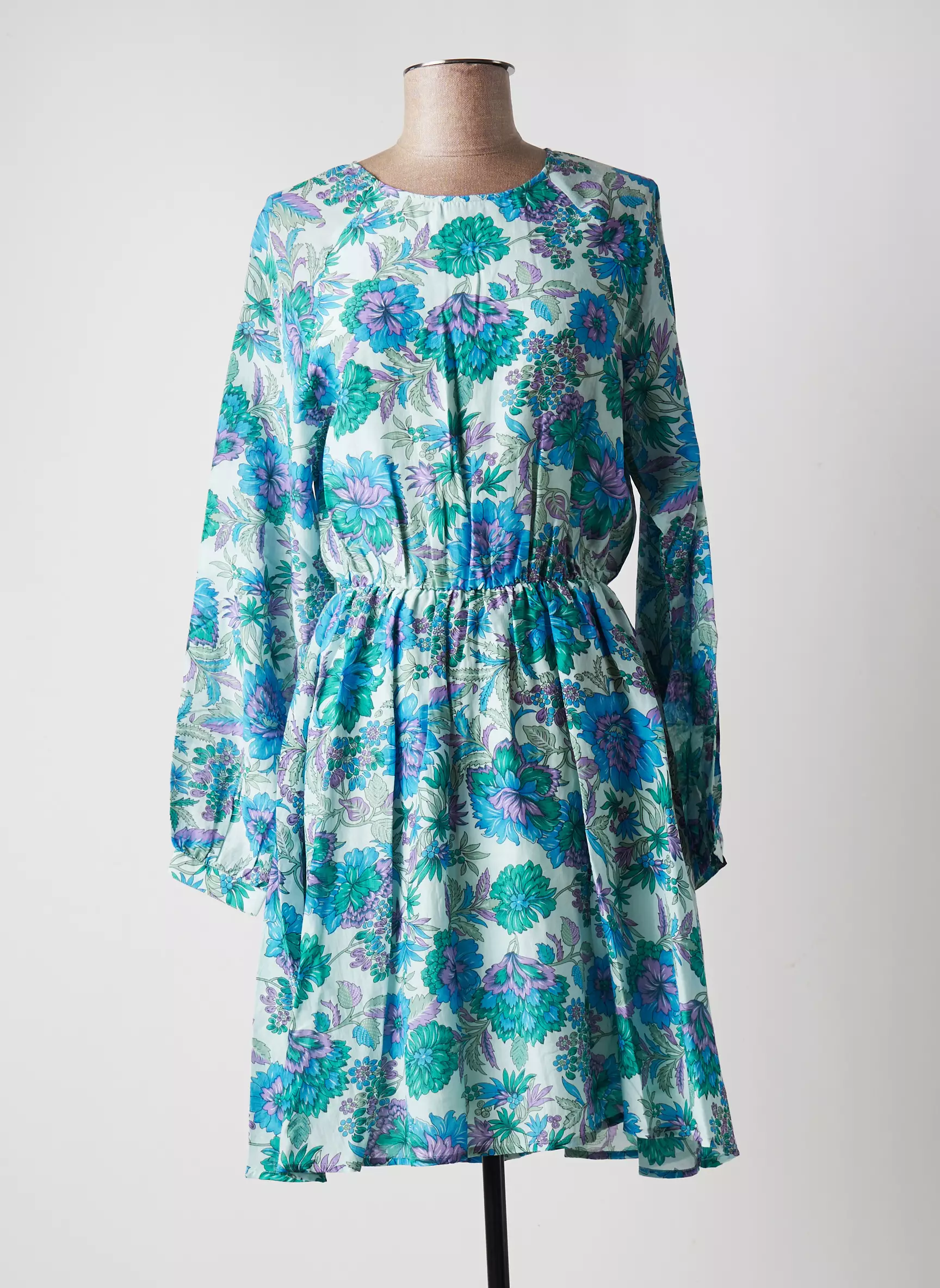 Essentiel Antwerp Robes Mi Longues Femme couleur bleu