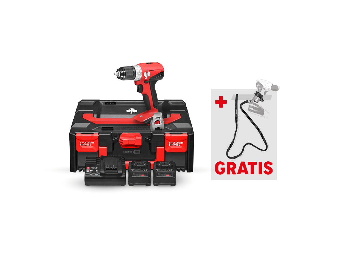 18,0 V Akku-Bohrschrauber S + Power tool holder