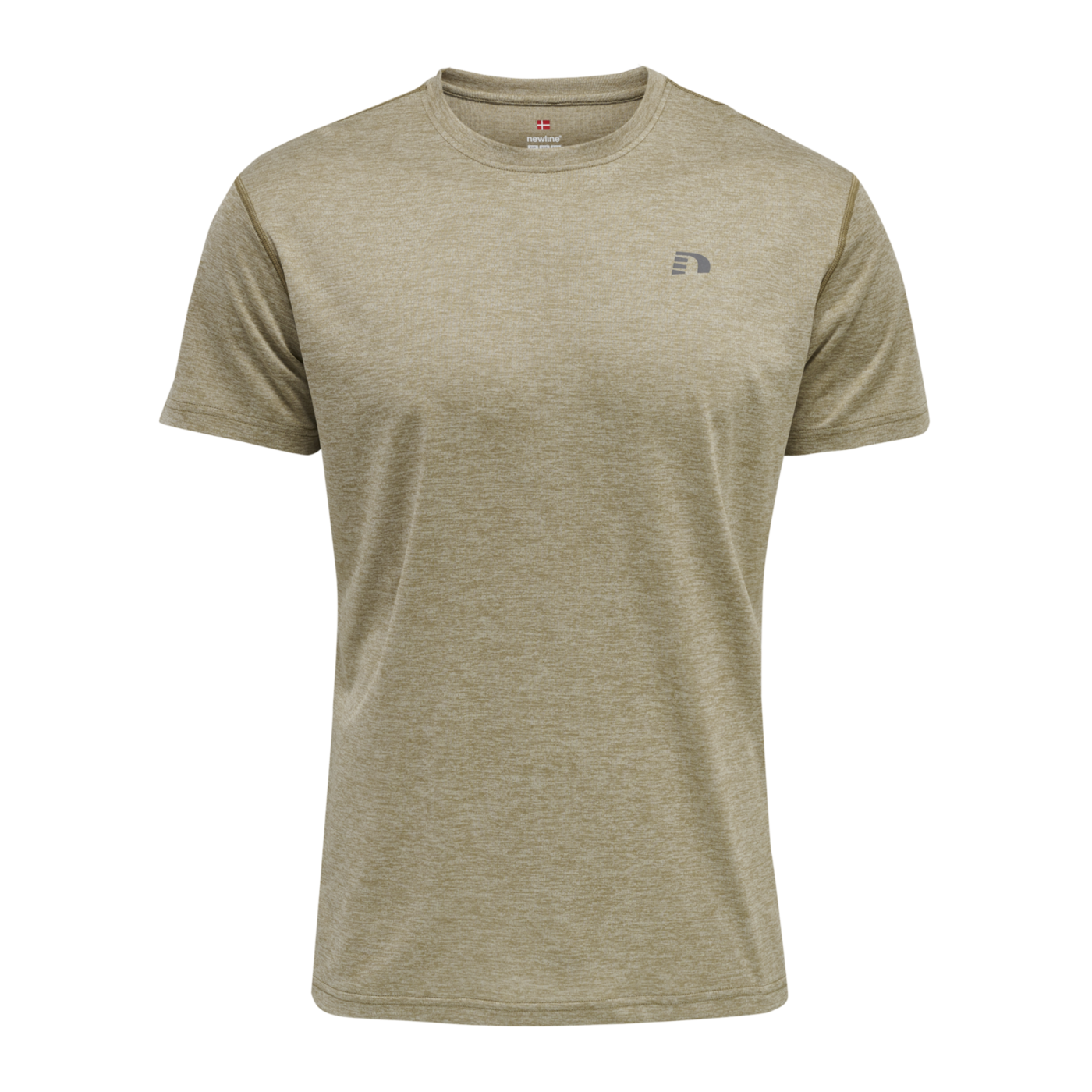 Newline Statement T-Shirt Running Beige F8220