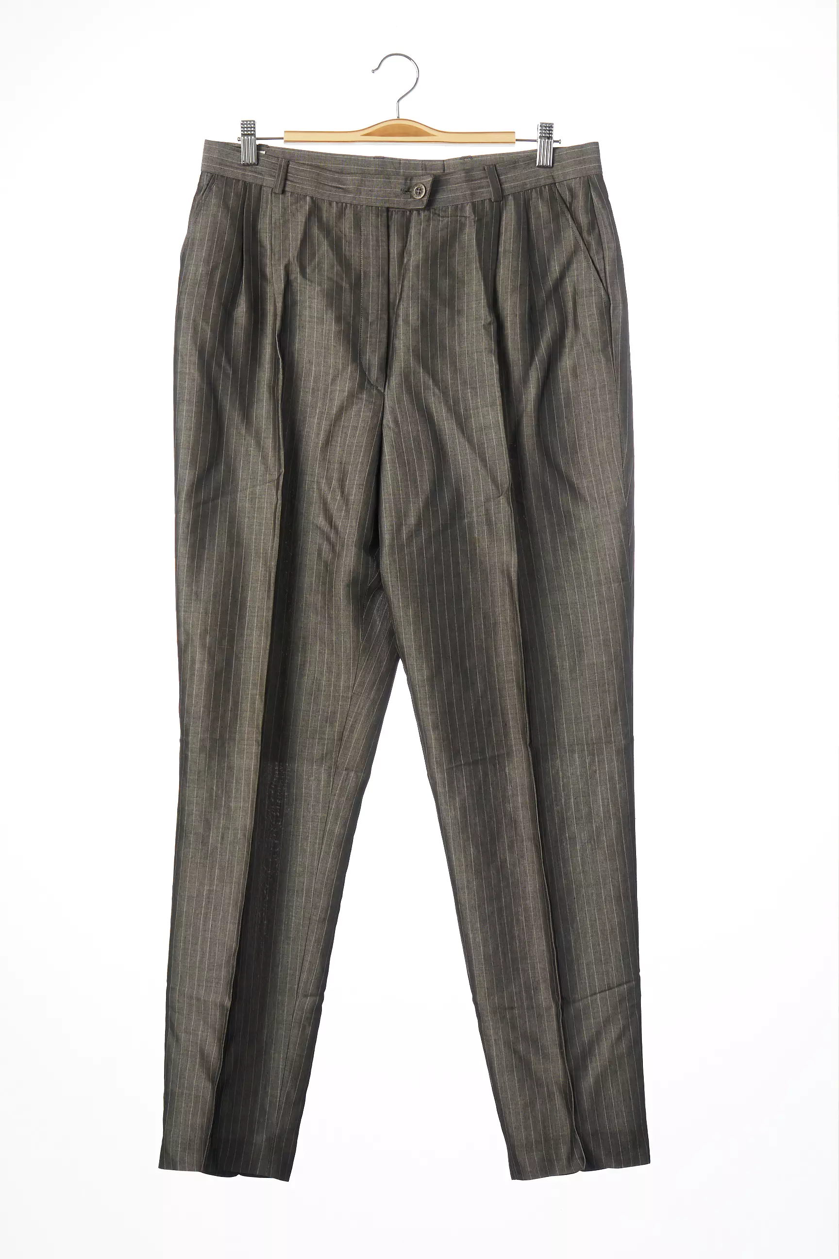 Bernard Zins Pantalons Droits Homme couleur gris