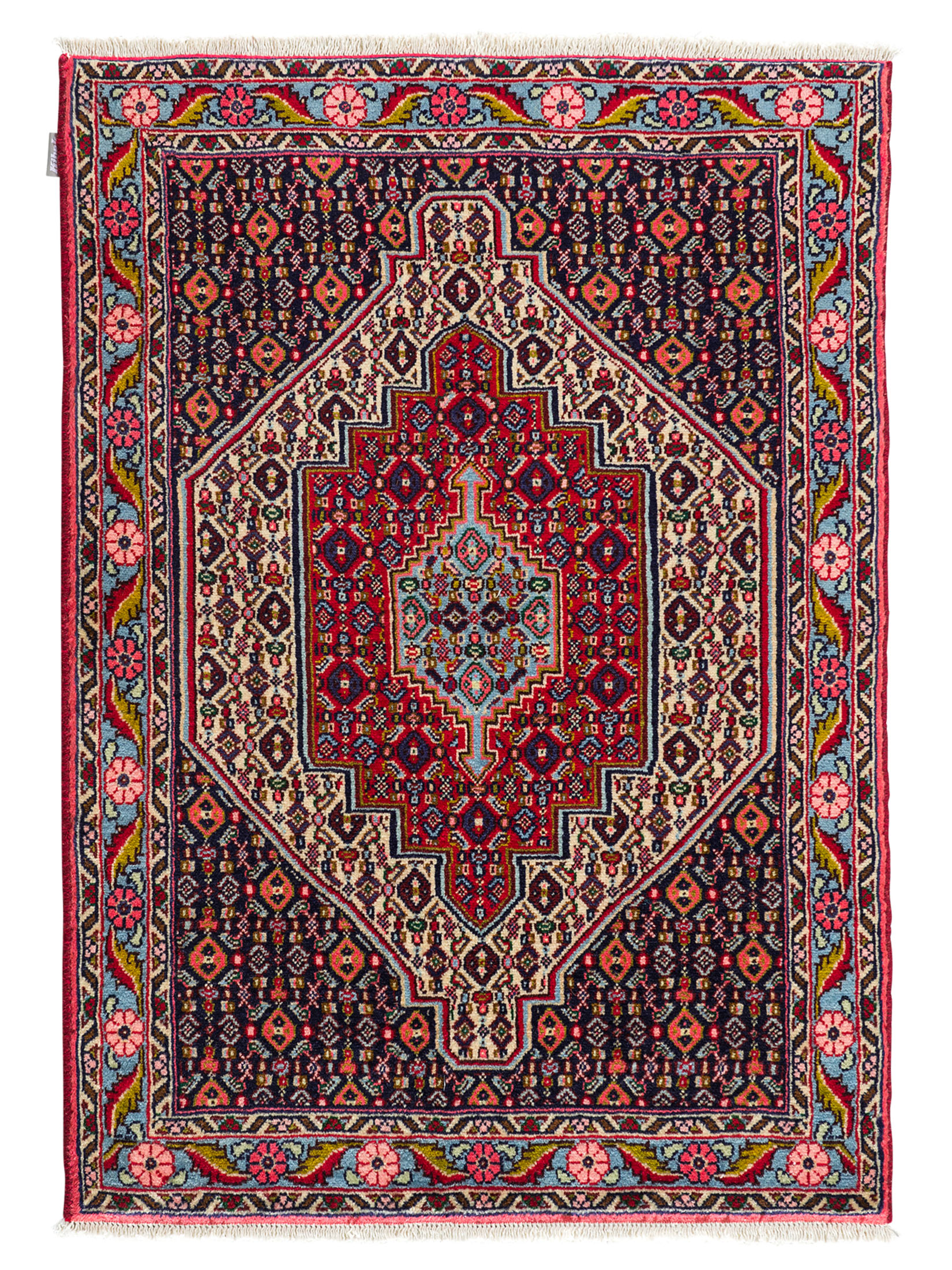Senneh ca. 76 x 108 cm, Unikat / Einzelstück
