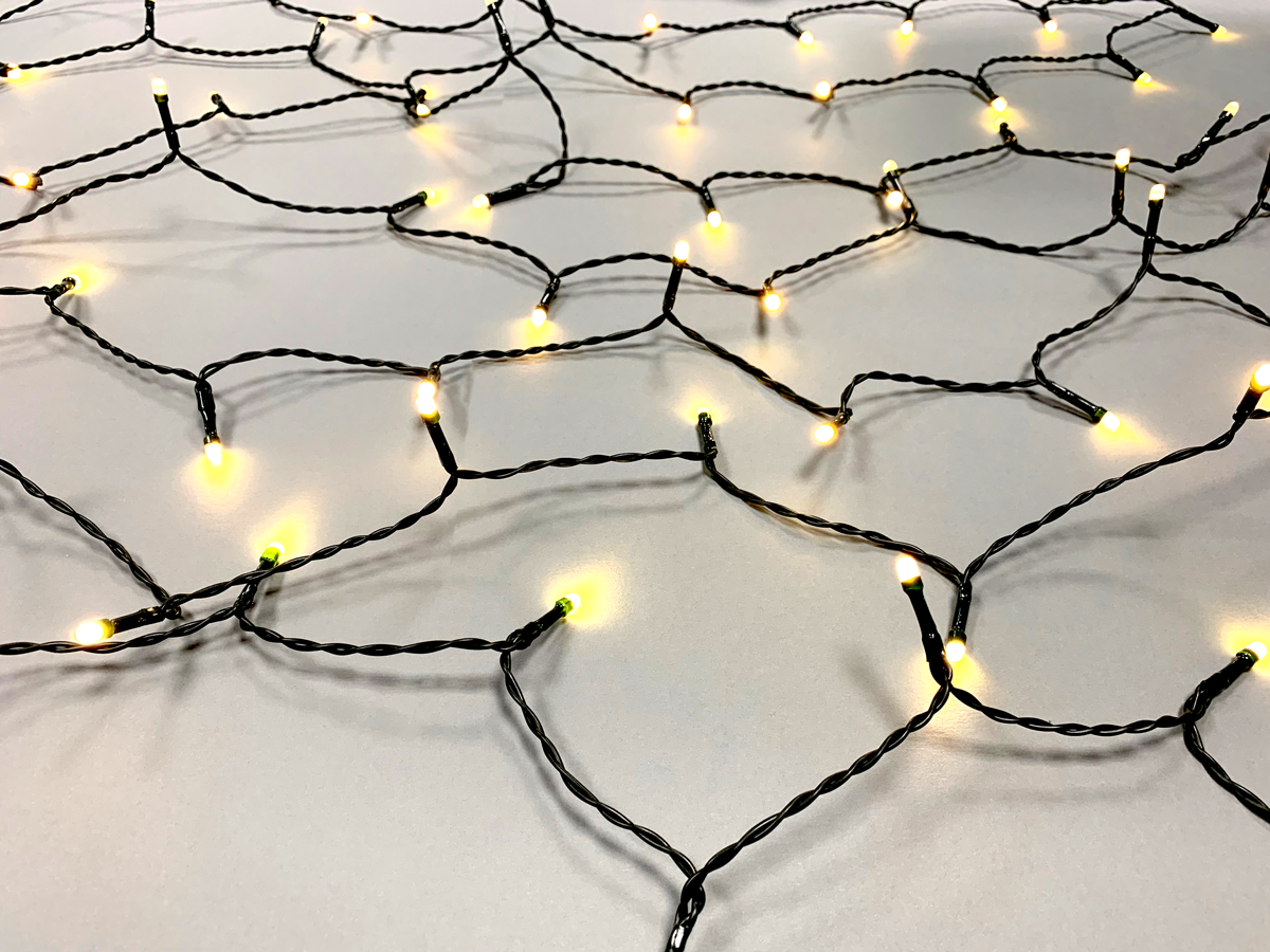 Weles 80er LED Lichterkette warmweiß