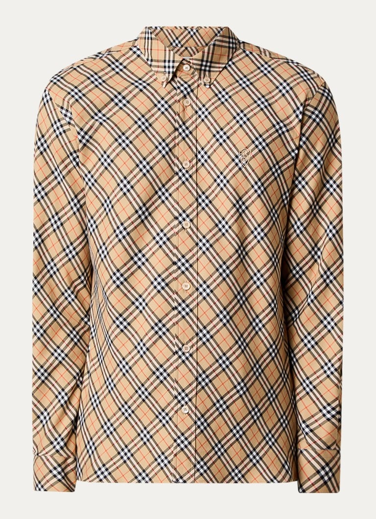 Burberry Regular fit shirt with check pattern
