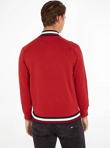 TOMMY HILFIGER Herren Strickjacke GLOBAL STRIPE