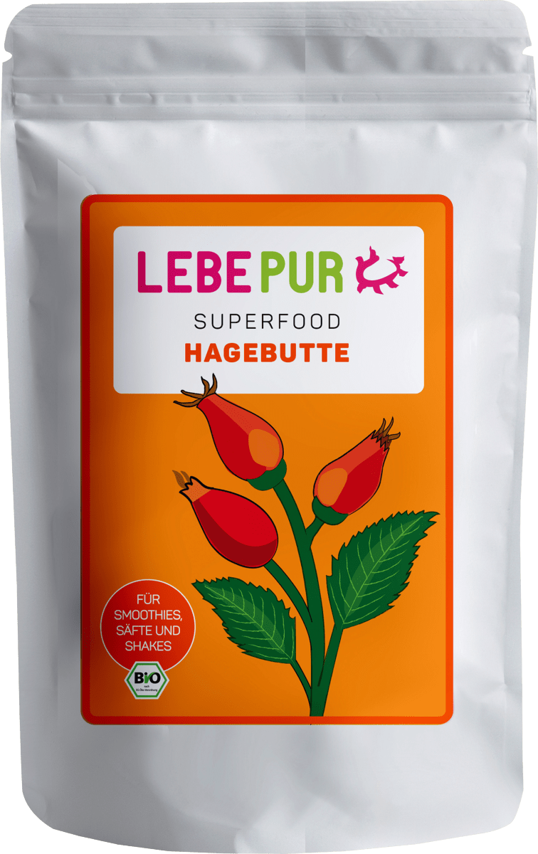 Superfood Pulver, Hagebutte, 150 g