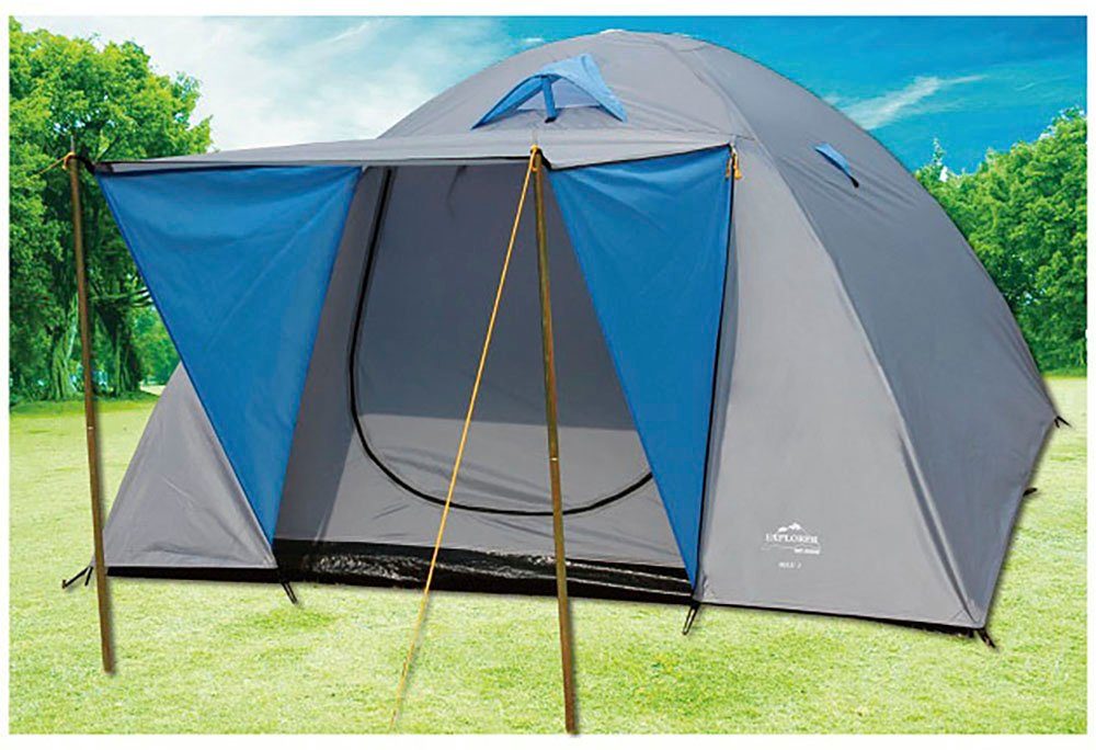 EXPLORER Igluzelt Doppeldach-Kuppelzelt Iglu 3, Personen: 4
