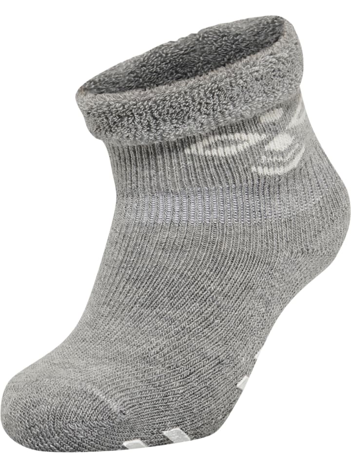 Hummel Hummel Long Socken Snubbie S Kinder in BLACK/GREY MELANGE/WHITE günstig kaufen 15-17