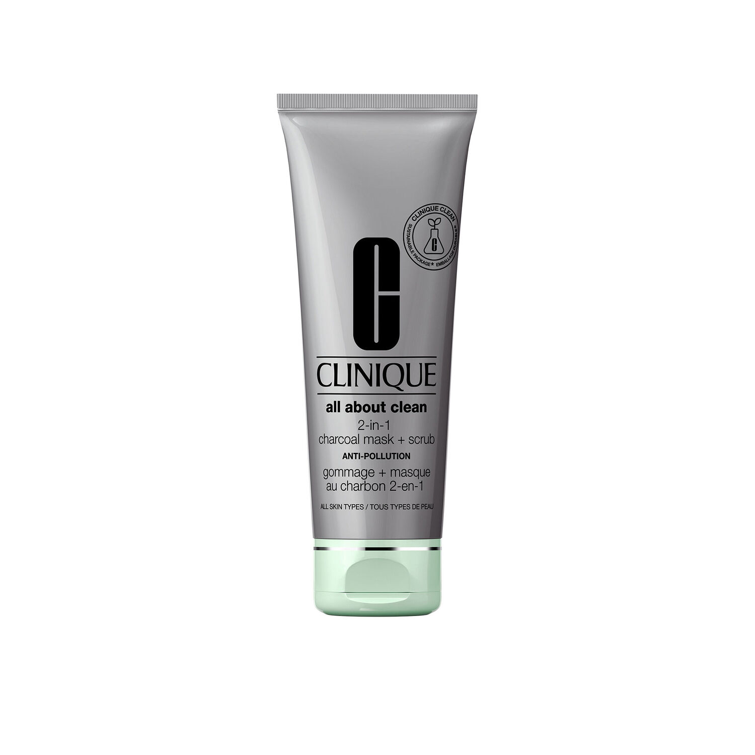 Clinique All About Clean Gommage + Masque au Charbon 2en1 100 ml