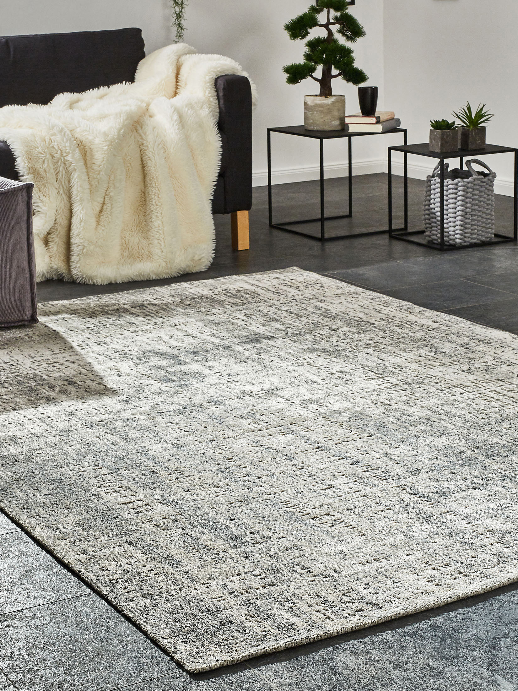 Mentana Designer-Teppich, Elegant Grey