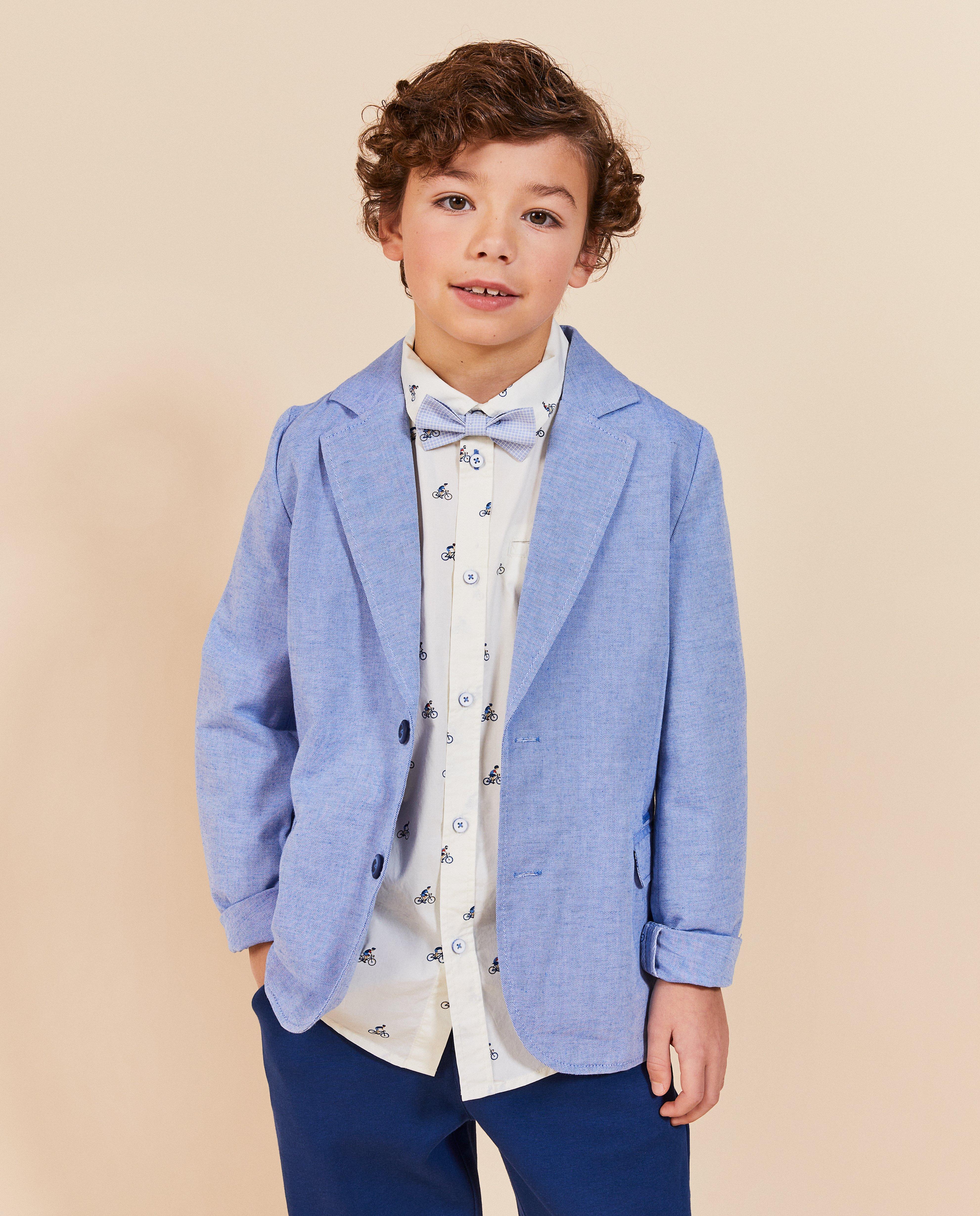Jachetă Kidz Nation Blue, albastru deschis pentru petrecere