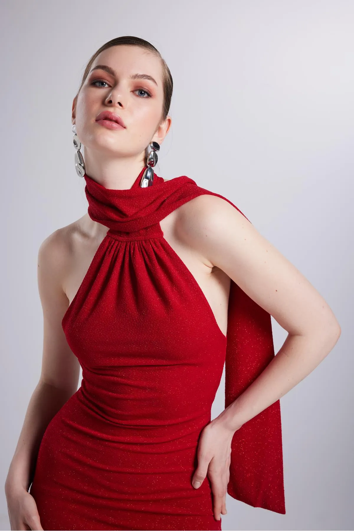 HOLLY LOLLY  Kleid - Rot - A-Linie