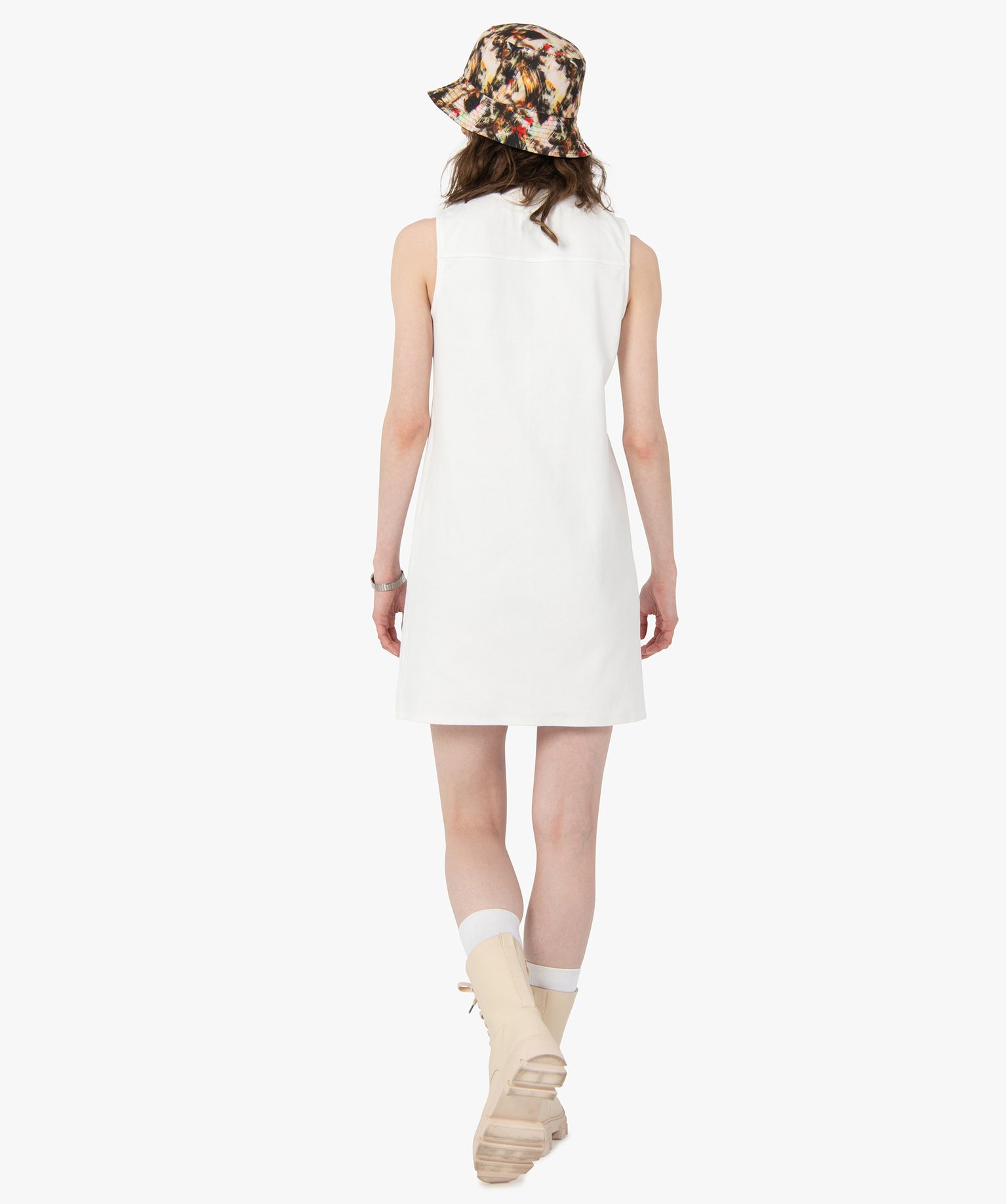 Robe femme sans manches en maille – Camps United ecru | GEMO
