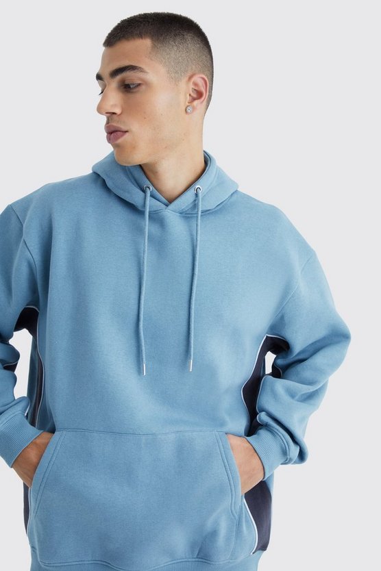 Oversize Colorblock Hoodie